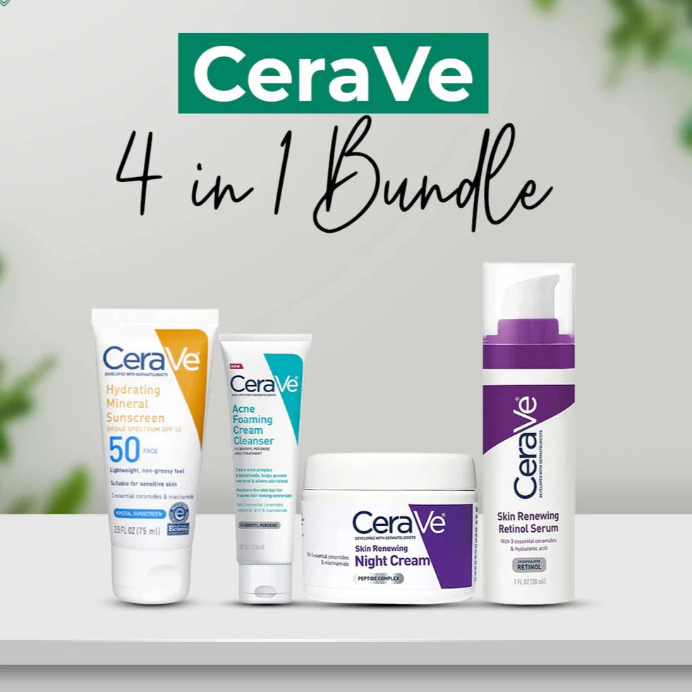 CeraVe 4 In 1 Skincare Bundle